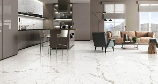 新狮陶瓷：大理石瓷砖和通体大理石瓷砖有什么区别